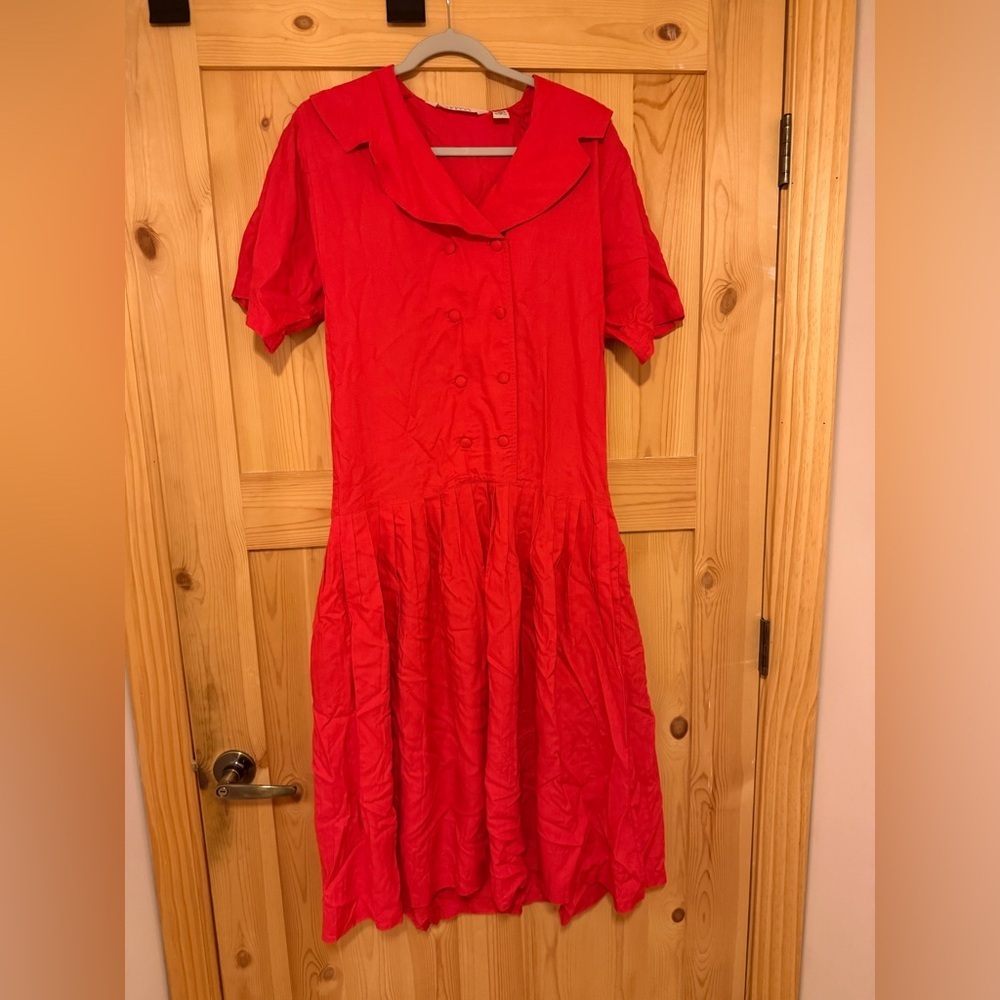 Express Vibrant Red Mini Dress Size Small